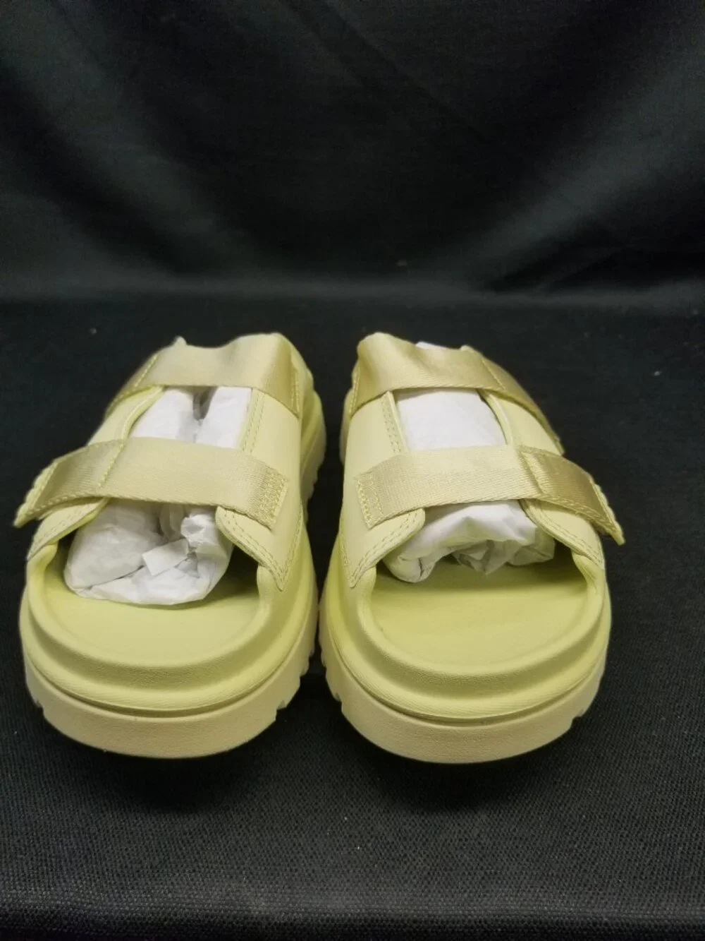 UGG Girls K GoldenGlow Slide Lime Green Size 5 NEW NO BOX!